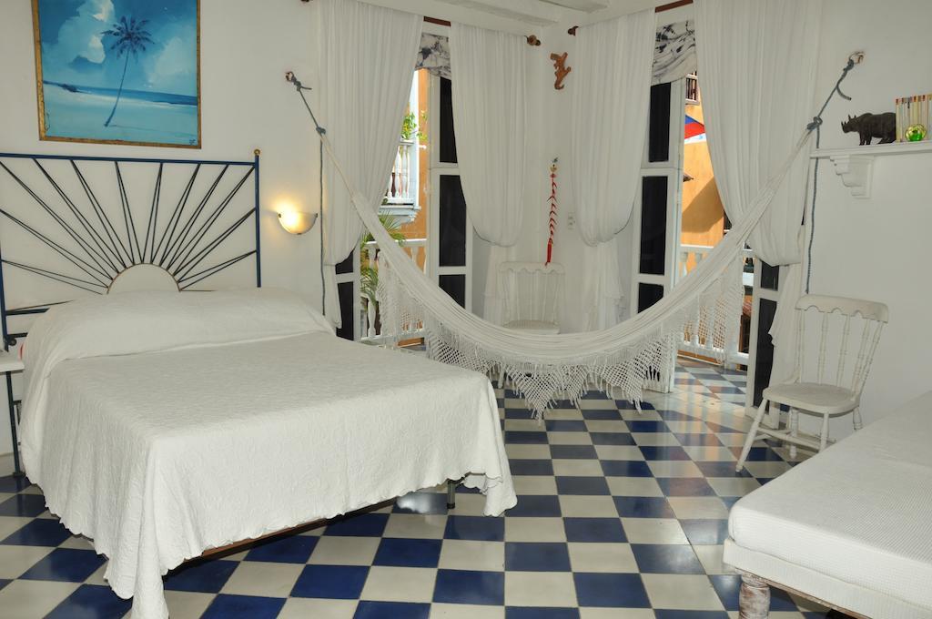 Casa Mantilla 3-37 Hotell Cartagena Rom bilde